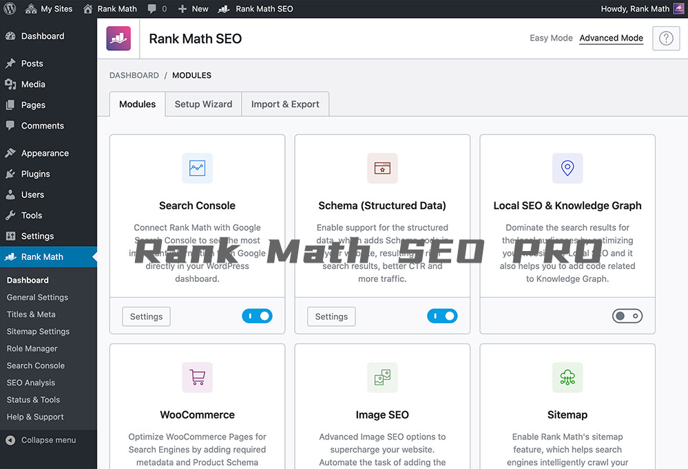 Rank Math SEO PRO v3.0.63 汉化版 – 主流 SEO 插件