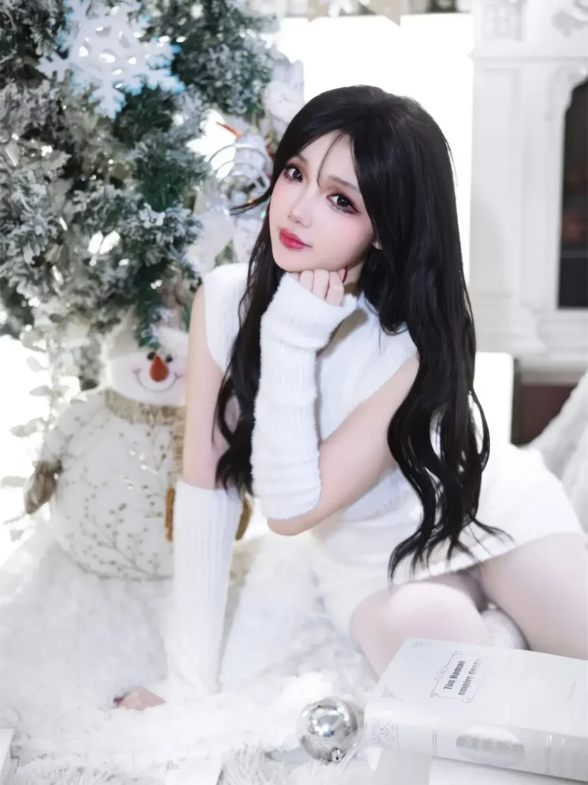 私房写真 | 白丝美女圣诞私房照