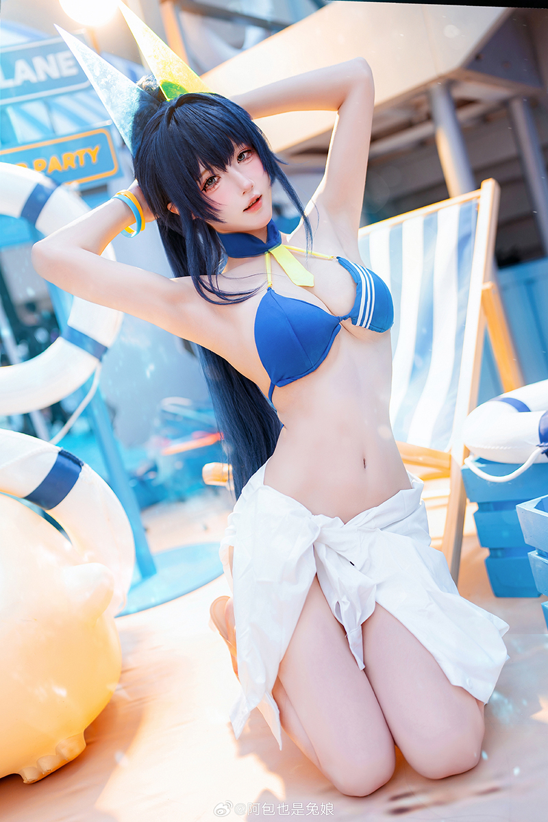 碧蓝航线COSPLAY 大惊喜！第二次出咱们花园啦-子比兔授权中心