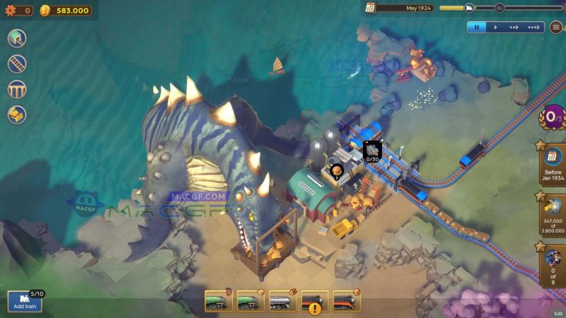 「火车山谷:世界」Train Valley World v2024.09.27 中文原生版-子比兔子比子主题